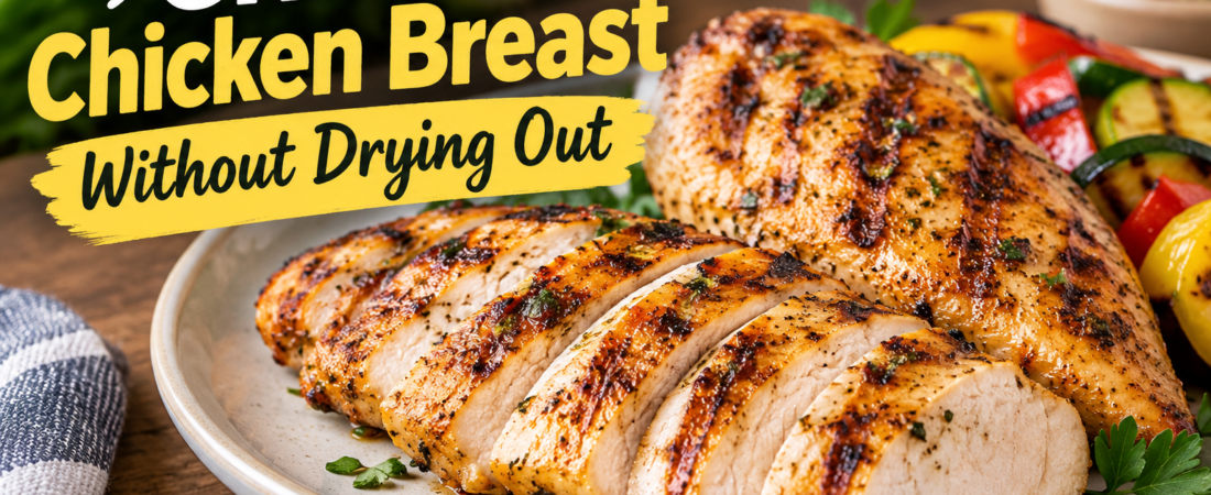Grilled Chicken Breast Without Drying Out: Juicy, Tender, and Flavorful Every Time