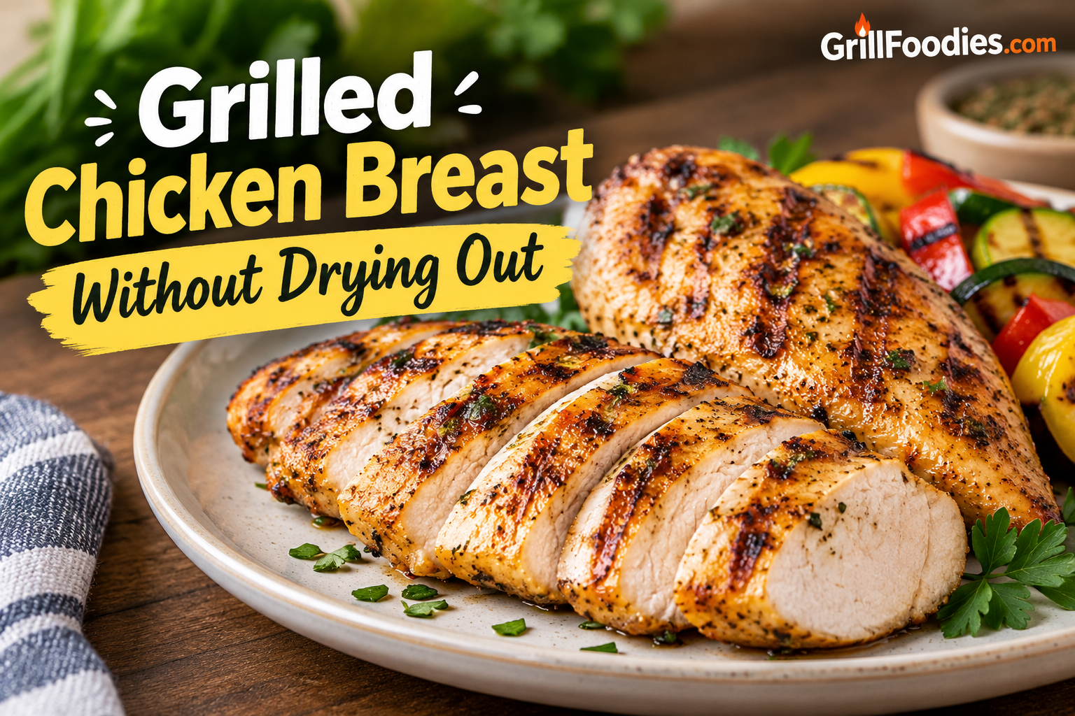 Grilled Chicken Breast Without Drying Out: Juicy, Tender, and Flavorful Every Time
