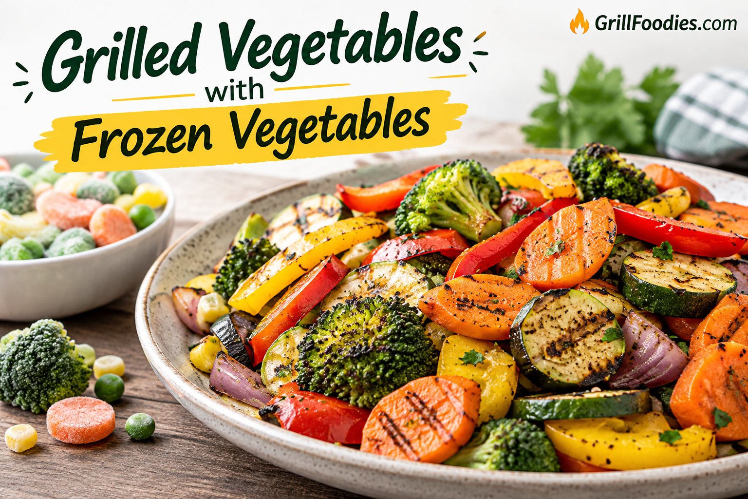 Grilled Vegetables With Frozen Vegetables: An Easy, Flavorful Side Dish