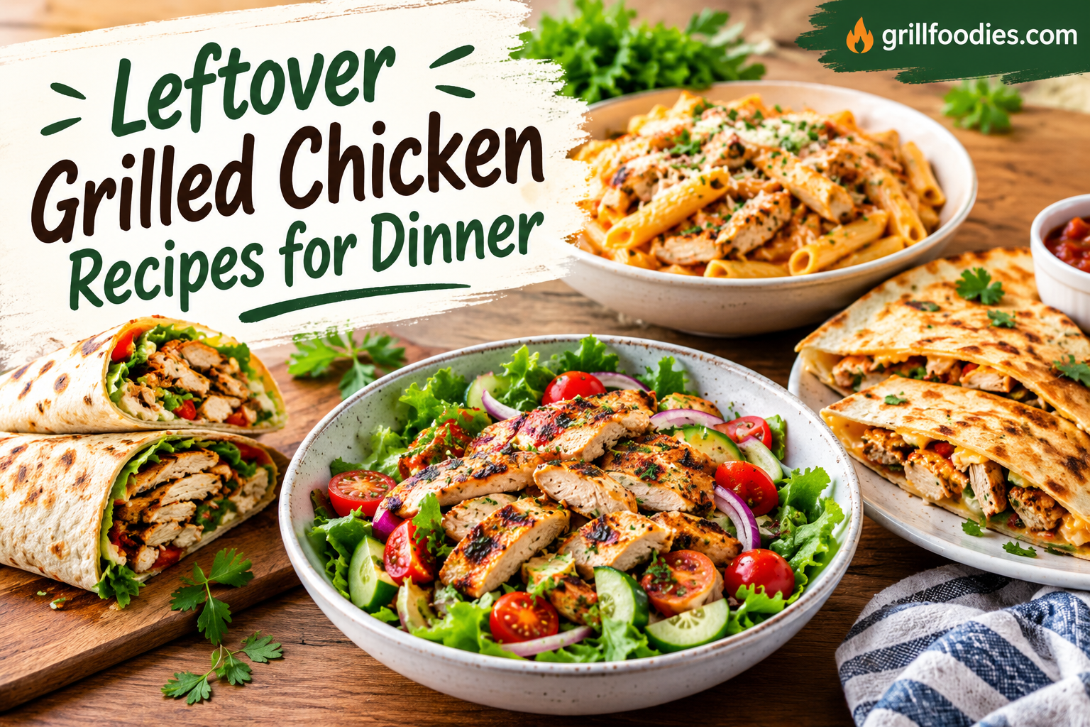 Leftover Grilled Chicken Recipes for Dinner: Easy, Delicious Ideas for Busy Nights